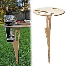 Same day delivery 7 days a week £3.95, or fast store collection. Folding Outdoor Table Portable Wooden Picnic Table Wine Table For Garden Outdoor Portable Wine Table With Foldable Round Desktop Mini Wooden Picnic Table Small Beach Table Amazon De Garden