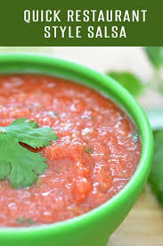Ole Restaurant Style Salsa Recipe Packed With Tomatoes Garlic Lime And Jalapenos Restaurant Style Salsa Recipe Restaurant Style Salsa Mexican Salsa Recipes