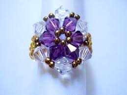 Tacones altos de pedrería hechos a mano. Tarindanillos Anillos Swarovski Anillos Con Perlas Anillo Bisuteria Anillos Swarovski