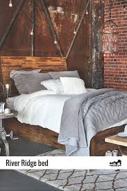 Beds River Ridge Panel Bed Get Chic Cottage Style Rowe Furniture Cabin Chic Panel Bed