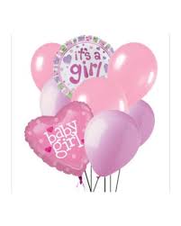 A thoughtful gift for busy new mums and dads, our new baby flowers are a gorgeous way to welcome a little bundle of joy into the world! Baby Girl Balloon Bouquet Flower Delivery In Toronto The Flower Nook Toronto Florist