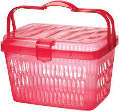 Garden trug in collectible baskets. Picnic Basket Rfl Plastic Basket Price Full Size Png Download Seekpng
