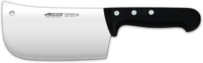 Compra Arcos Serie Universal Hachuela Macheta De Cocina Para Cortar Huesos Y Carne Hoja De Acero Inoxidable Nitrum 160 Mm Mango De Polioximetileno Pom Color Negro En Amazon Es