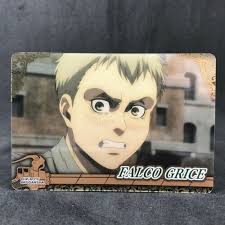 Attack on Titan FALCO GRICE N 08 Japanese Collectable Card No.3 Anime Manga  | eBay