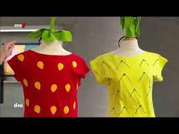 Kreatives halloween kostüm für kind selber machen. Erdbeerkostum Fur Karneval Selbst Genaht Diy Youtube