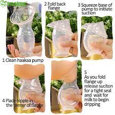 Amazon Com Haakaa Manual Breast Pump With Suction Base And Upgrade Silicone Lid 4oz 100ml Everything Else