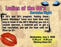 Ladies of the 80's Karaoke Night