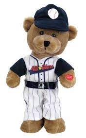 Chantilly Lane Animated Slugger Baseball Bear Bear Stuffed Animal Animal Plush Toys Bear
