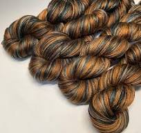 Cotton Recycled Yarn Fingering sold separately hand dyed 100g 464 yards