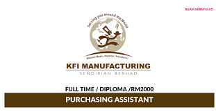Was incorporated in 2001 as a pharmaceutical products trader. Kfi Manufacturing Sdn Bhd Kerja Kosong Kerajaan