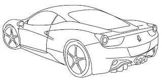 Ferrari Dibujo Cars Coloring Pages Ferrari Italia Coloring Pages