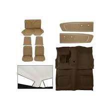 Interior Kit Palomino 1965 Mustang Coupe Mustang Coupe 1965 Mustang Mustang