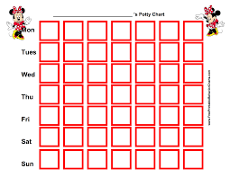Printable Potty Training Chart Ready To Potty