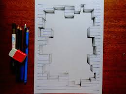 Belajar cara menggambar 3d di kertas untuk. Keren Inilah Teknik Menggambar 3d Gambar Seperti Keluar Dari Kertas