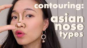 The essential part to contour your nose is the nostrils. Asian Nose Contour Beginner Tips For Flat Big Button Noses Secret Tip Asian Beauty Tips Youtube
