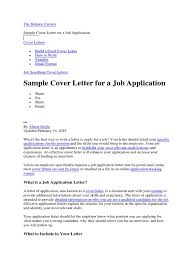 Take cues from these job application letter samples to get the word out. Sample Application Letter Resume Communication