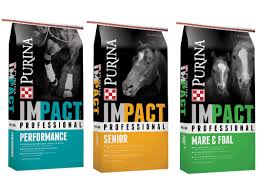 Administer orally 30 ml purina® omega match™ ahi‑flower® oil supplement per day. Purina Impact Horse Feed Sale Extended Cherokee Feed Seed