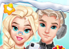 Jogos de Jack-frost-pede-elsa-em-casamento no Meninas Jogos