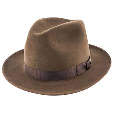 Runabout Stetson Fur Felt Packable Fedora Hat Tffrun Classic Hats Mad Men Fashion Hats