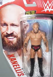 MIKE KANELLIS Chase Variant WWE Mattel Basic Series 110 Action Figure Toy  DMG PK