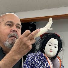 人形浄瑠璃に魅せられて。Martin Holman。@アスピア明石