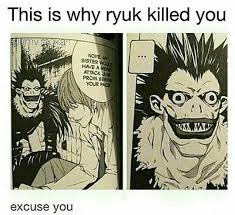Pin By Briza Estrada On Funny Death Note Funny Death Note Cosplay Death Note