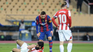 Messi lifted 10 laliga santander titles, seven copa del rey trophies and as many supercopa de espana crowns as. Messi Could Face 4 Match Ban For First Career Red Card With Barcelona