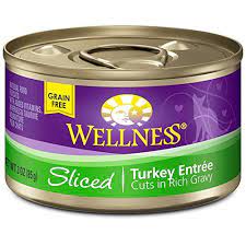 Wellness Natural Canned Grain Free Wet Cat Food Sliced Turkey 3ounce Can Pack Of 24 You Can Find More Det Wellness Cat Food Canned Cat Food Natural Pet Food