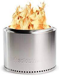 I added the crucial part to make my fire pit smokeless that most people forget. Amazon Com Solo Stove Bonfire Fire Pit Smokeless Large 19 5 Inch Stainless Steel Outdoor Firepit Portable Backyard Natural Wood Burning Firebowl No Gas Or Propane Required Garden Outdoor