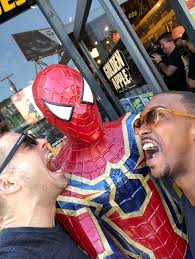 anthony mackie on twitter we in yo face spidey tomholland1996 映画 おいでよ 森