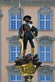 landsknechtbrunnen schaffhausen switzerland 1524 swiss switzerland switzerland schaffhausen