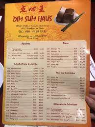 Dim sum is a large range of small dishes that cantonese people traditionally enjoy in restaurants for breakfast and lunch. Dim Sum Haus Bild Von Dim Sum House Frankfurt Am Main Tripadvisor