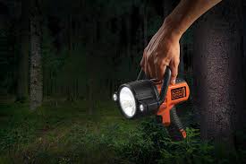 Black And Decker Flashlight With Stand Handheld Flashlights Flashlights Black Decker Slv2b Rechargeable 750 Lumen Lithium Ion 10w Led Spotlight Flashlight Black Decker Handheld Flashlights Camping Hiking