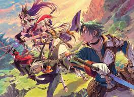 Grancrest Senki Gg Anime Ilustrasi Animasi Referensi Gambar