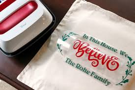 Check out the cricut heat guide for more specific details! Diy Personalized Holiday Pillow Cricut Easy Press Project