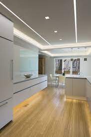 For Alternative Kitchen Lighting Options Try Plaster In Led Lighting Options Such As T Plafoniere Cucina Illuminazione Controsoffitto Illuminazione Led Cucina