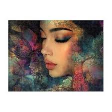 Pastel Tulip Art Abstract Floral Painting with Soft Colorful Background  Jigsaw Puzzle by Dream Stuff