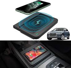 Amazon Com Carqiwireless Wireless Phone Charger Pad Fast Charging For Audi Q5 Sq5 2018 2019 2020 Center Console P Wireless Charging Pad Audi Q5 Phone Charger