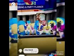 Baby Shark Unicorn Birthday ديكور عيد ميلاد بثيم بيبى شارك ويونى كورن Youtube Balloon Decorations Party Planner Party