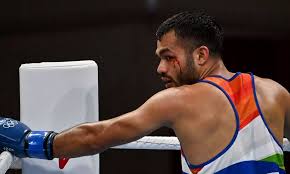 Boxing news, videos, live streams, schedule, results, medals and more from the 2021 summer olympic games in tokyo. Tokyo Olympics Boxing Vikas Krishan Knocked Out In First Round