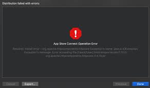 Why I Have Error In Organizer While Distributing The Application Xcode 10 Stack Overflow