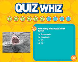 Well, what do you know? Shark Quiz Wowscience Science Games And Activities For Kids