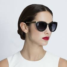 Daphne Sunglasses Black + Gold