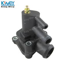 Where is the location of the thermostat on a 2004 stratus on the 4 cylinders it is wher ethe upper hose hooks to the engine. Free Shipping King Way For Chrysler Sebring Dodge Stratus Thermostat Housing Coolant Air Bleeder 4792630aa Housing Doom Housing Blackberryhousing Case For Blackberry Aliexpress
