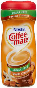 Nestle Coffee Mate Sugar Free Vanilla Caramel Powder Powder Coffee Creamer Nestle Coffee Mate Sugar Free