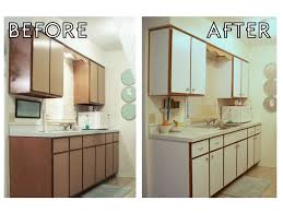 We re did with $30 worth of stain. Update Contact Paper Kitchen Makeover The Diy Homegirl