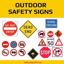 Exit sign emergency exit safety signage, exit signs s, building, text, trademark png. Outdoor Safety Signages Safetysignsph Com Philippines