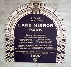 Lake Mirror Park Cast Bronze Plaque Cast Bronze Plaque By Erie Landmark Company A Division Of Paul W Zimmerman Foundries Ce Bronze Plaque Cast Bronze Plaque