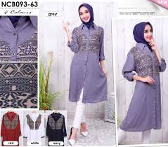 Baju Muslim Ukuran Besar Model Big Size Murah Bj2323