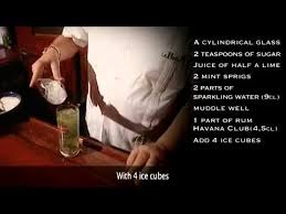 Havana Club The Cuban Mojito Recipe Youtube
